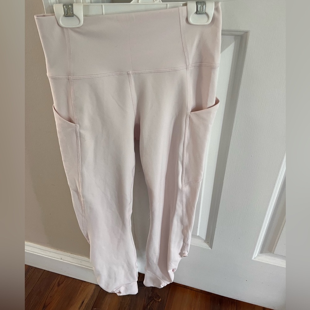 Light Pink Fabletics Leggings